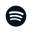 Black Spotify Icon